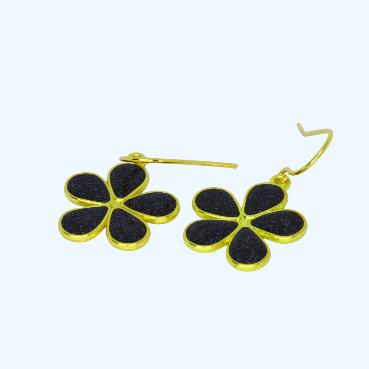 "Nice Flower" Earrings - Gold