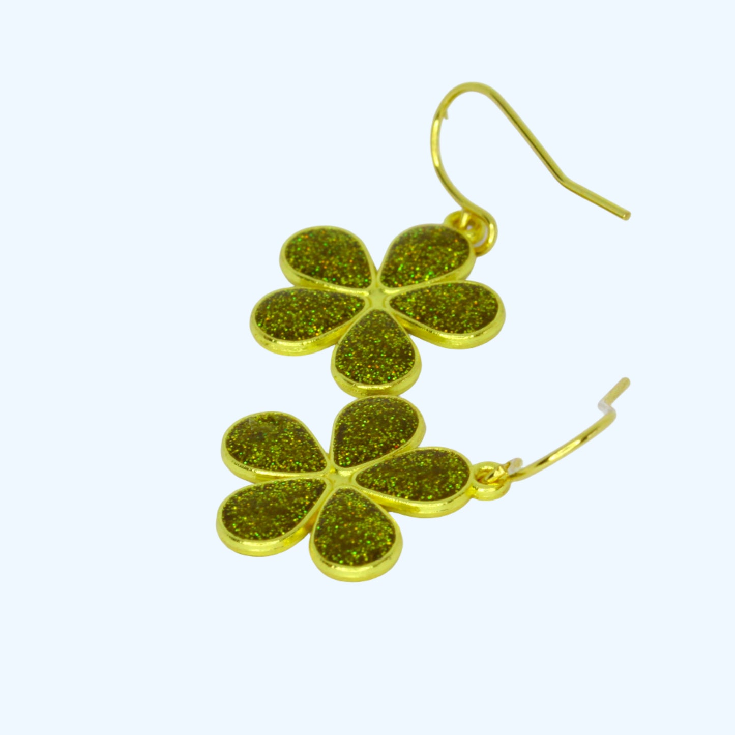 "Nice Flower" Earrings - Gold