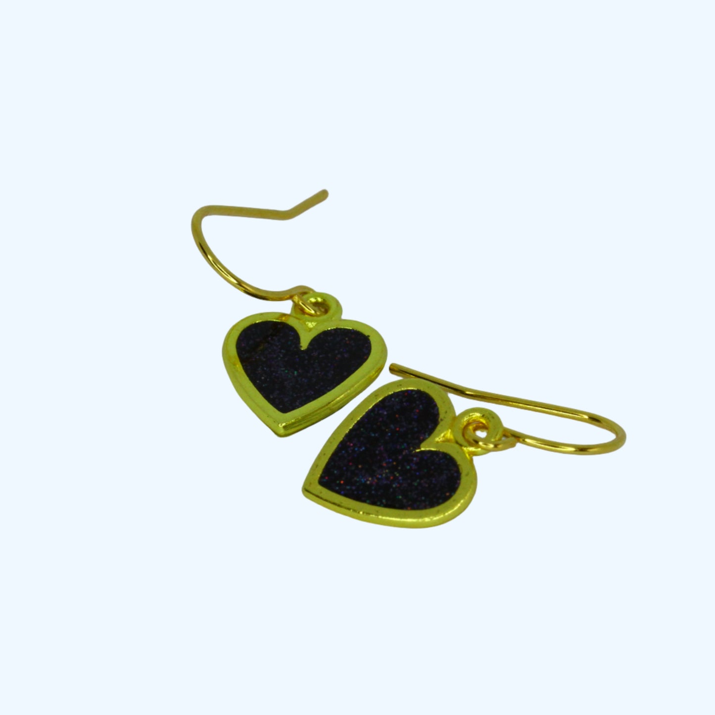 Dainty Heart Earrings - Gold