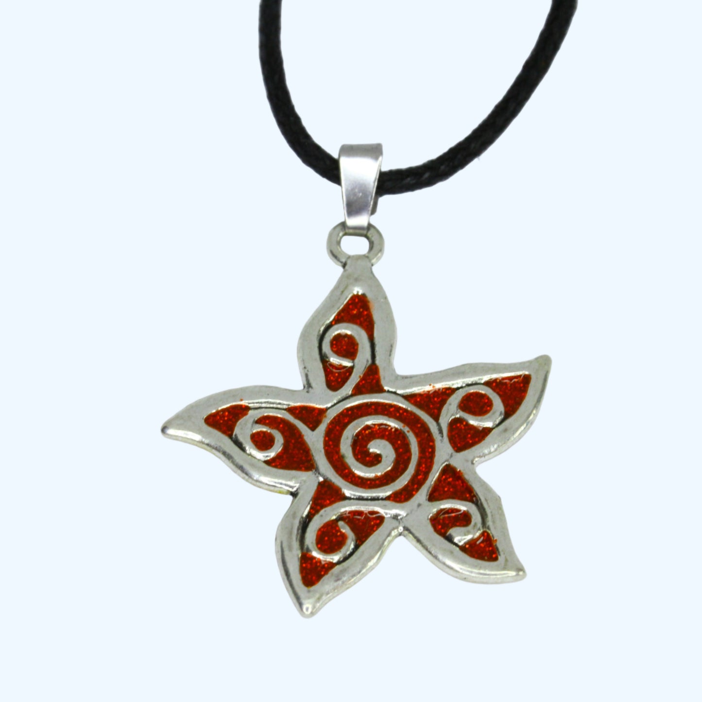 Spiral Star Necklace