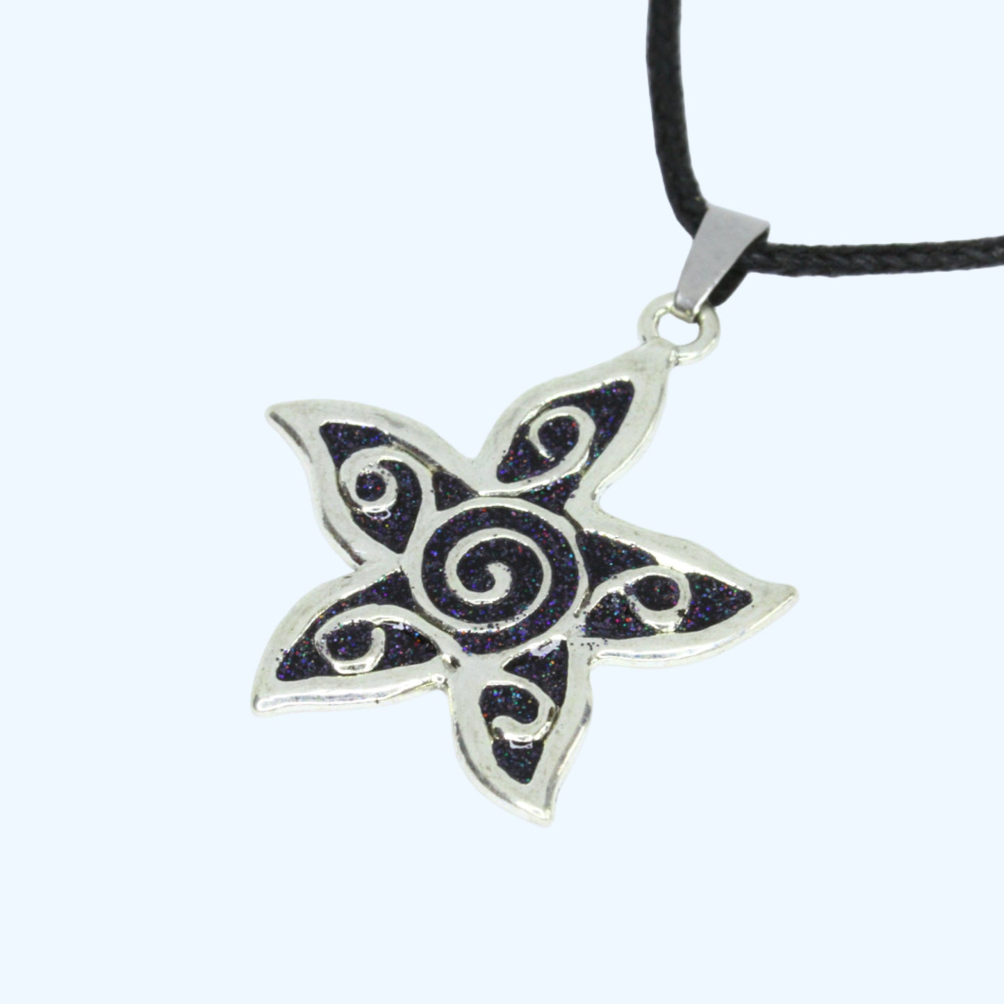 Spiral Star Necklace