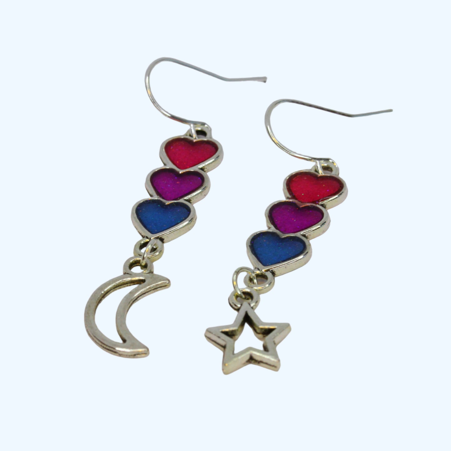 Celestial Hearts - Bisexual Flag
