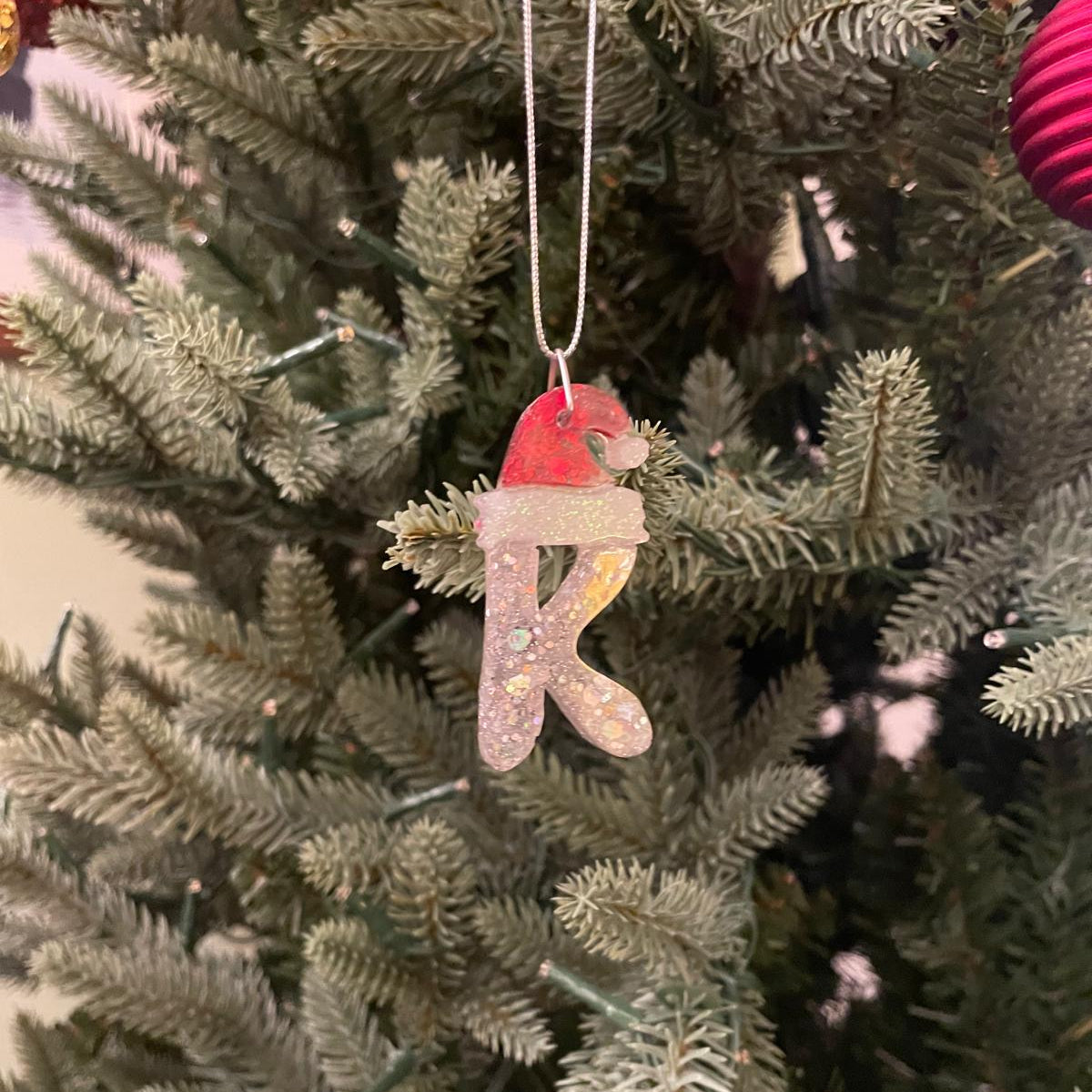 Initial Christmas Decoration