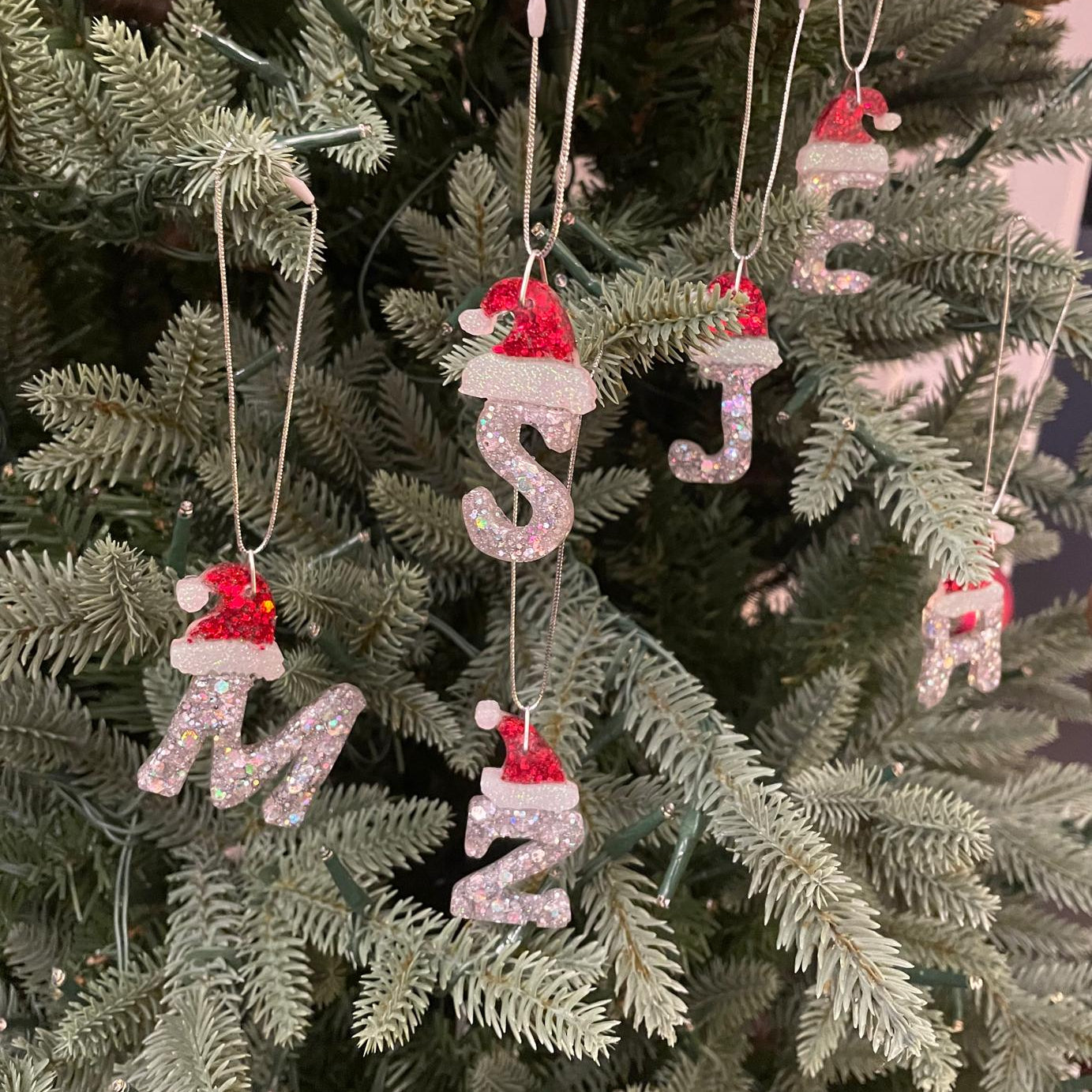 Initial Christmas Decoration