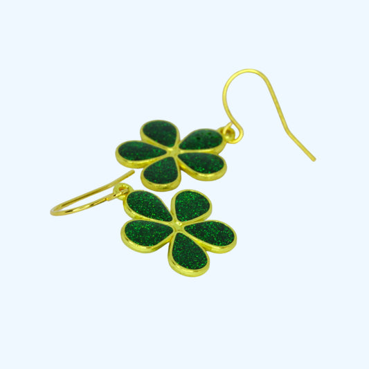 "Nice Flower" Earrings - Gold