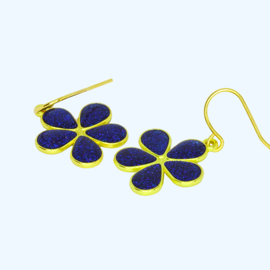 "Nice Flower" Earrings - Gold