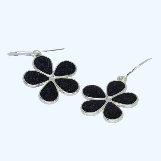 "Nice Flower" Earrings - Silver
