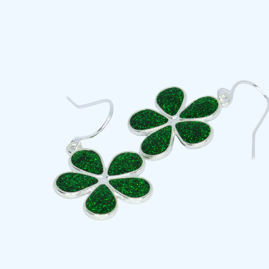 "Nice Flower" Earrings - Silver