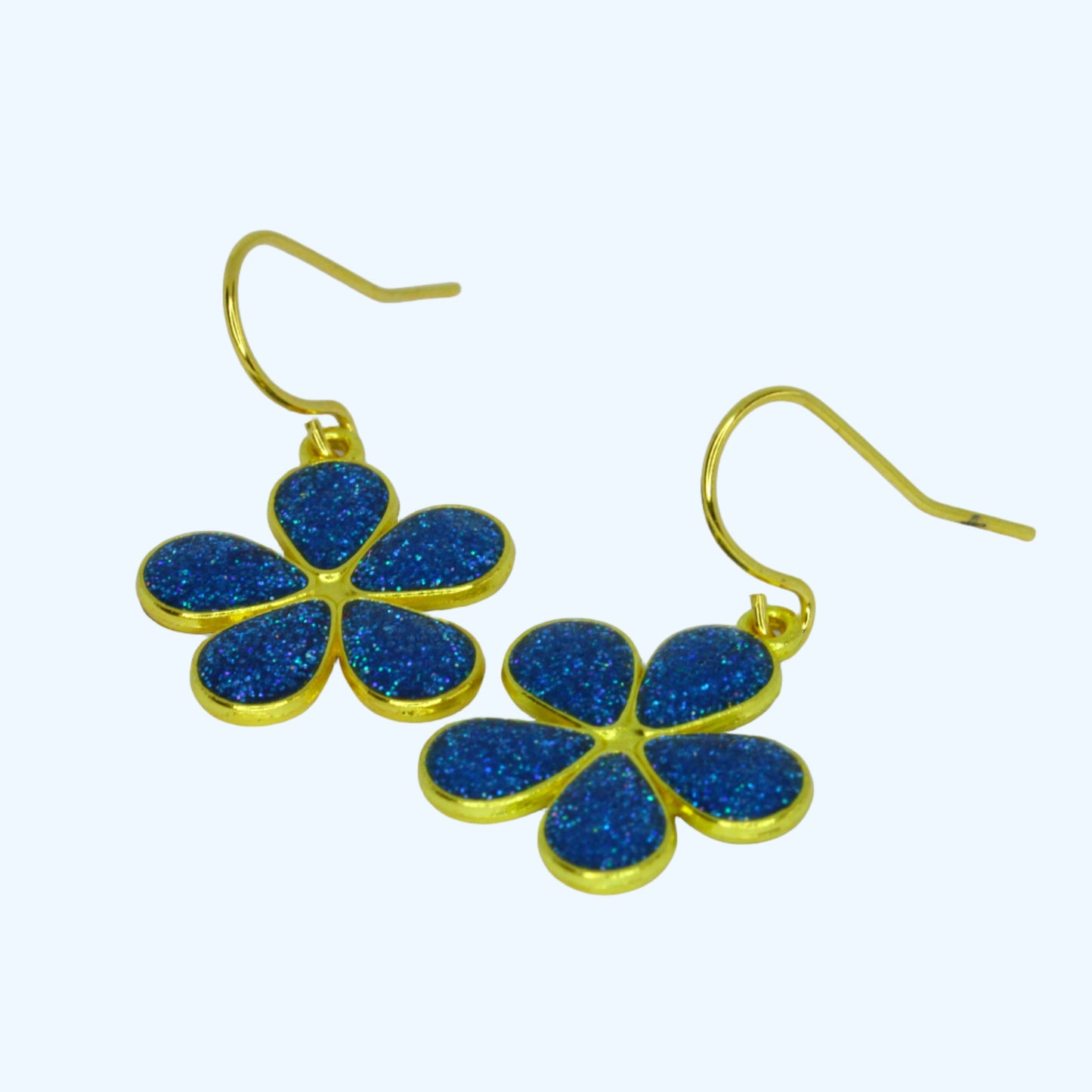 "Nice Flower" Earrings - Gold
