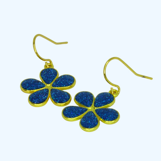 "Nice Flower" Earrings - Gold