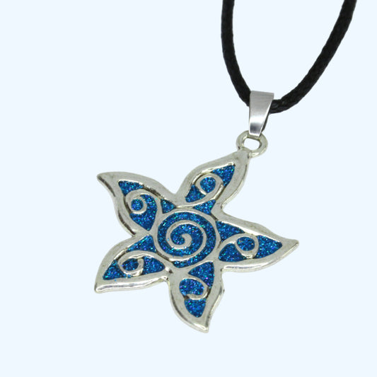 Spiral Star Necklace