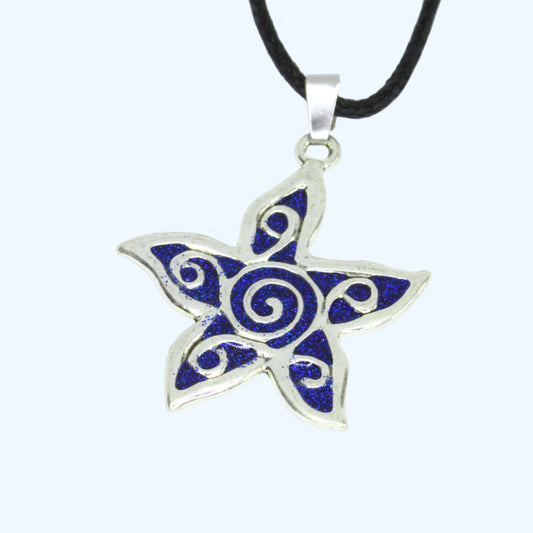 Spiral Star Necklace