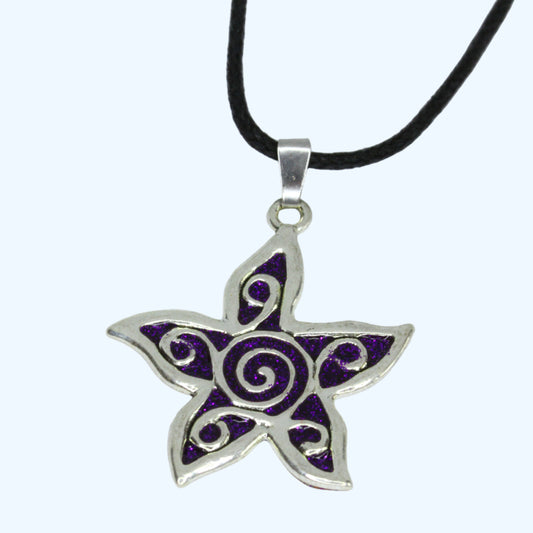 Spiral Star Necklace