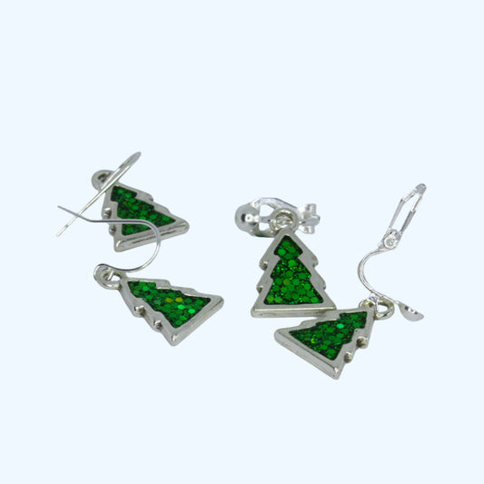 Christmas Tree Earrings