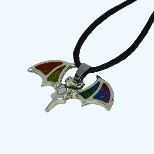 Pride Bat Necklace