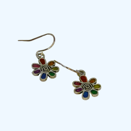 Pride Dainty Flower Earrings