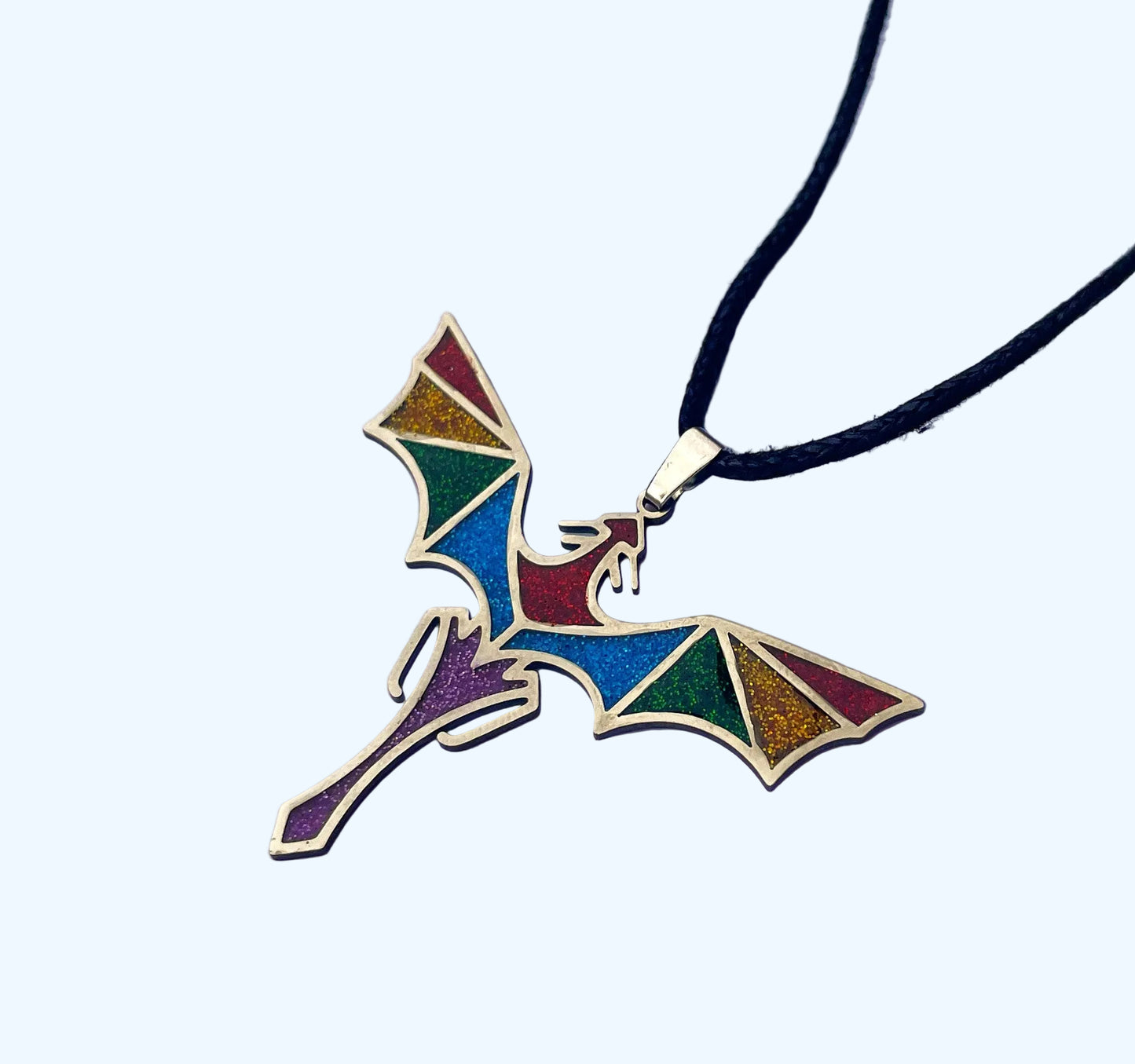 Pride Dragon Necklace